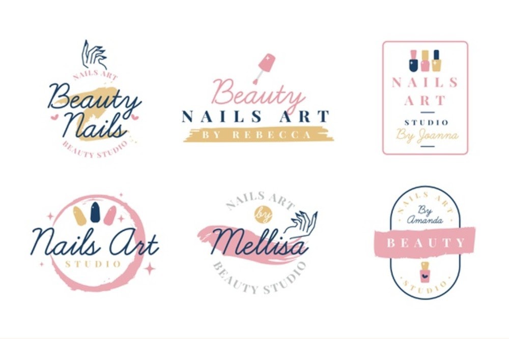 200 mẫu logo tiệm nail shop phụ kiện nail đẹp cập nhật 2023