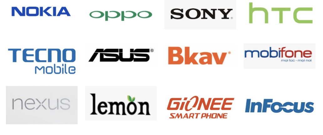 Tổng phù hợp 100+ Mẫu logo thương hiệu điện thoại cảm ứng thông minh nổi tiếng