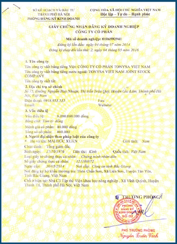 Thông tin pháp lý