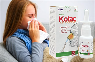 Dung dịch xịt mũi Kotac 15ml