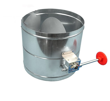 Van gió tròn tay bánh vít