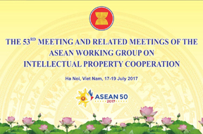 Cuộc họp lần thứ 53 Nhóm Công tác về Hợp tác Sở hữu trí tuệ các nước ASEAN (AWGIPC 53) và các sự kiện bên lề
