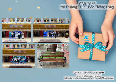 HAL Việt Nam thực hiện chuỗi hoạt động CSR năm 2025 – Lan tỏa yêu thương, nâng bước tương lai!