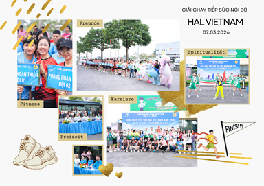 GIẢI CHẠY TIẾP SỨC THƯỜNG NIÊN HAL VIỆT NAM 2026 & TỔNG KẾT GIẢI CHẠY ONLINE HAL VIỆT NAM, MỖI BƯỚC CHẠY, MỘT TẤM LÒNG – MÙA 3