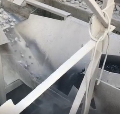 轻烧白云石生产过程