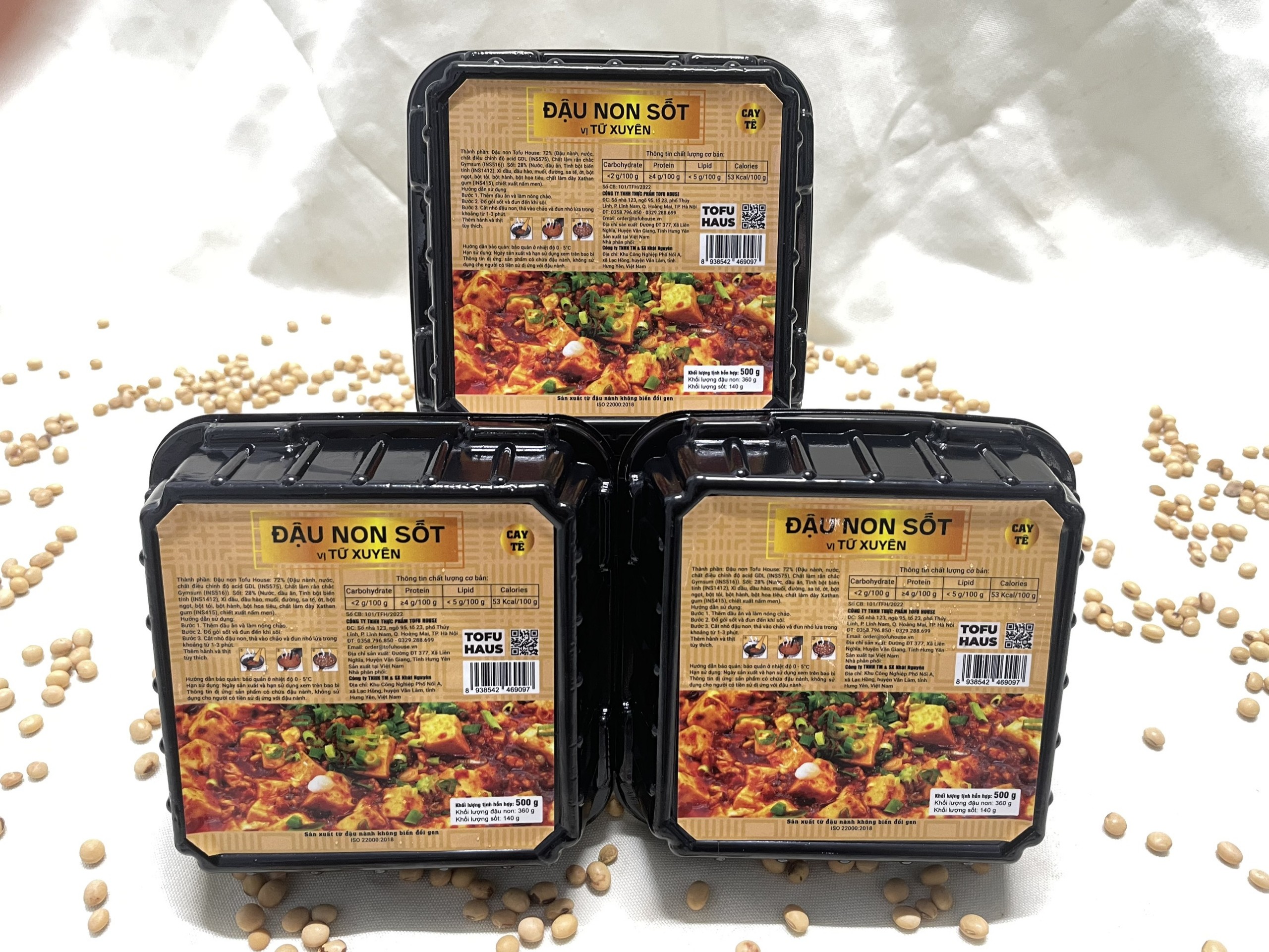 Đậu sốt tứ xuyên 