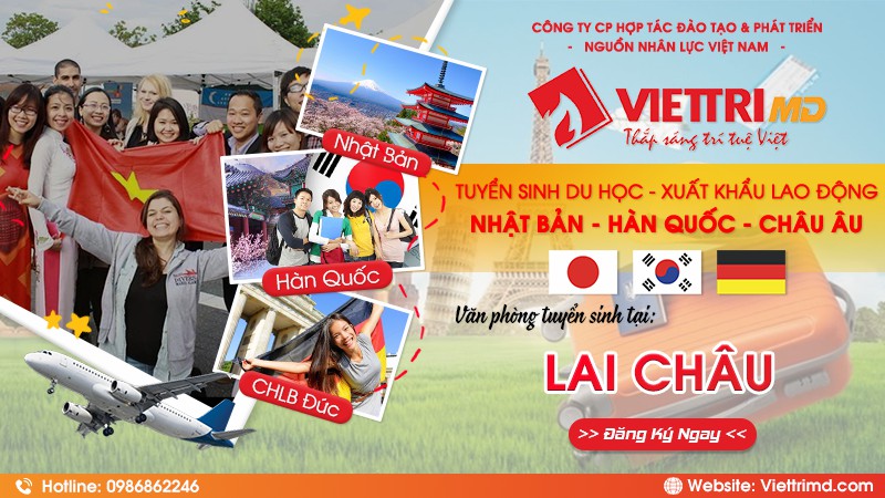 Tư vấn du học Nhật Bản uy tín tại Lai Châu - Việt Trí MD