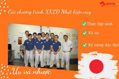Các chương trình xuất khẩu lao động Nhật Bản phổ biến hiện nay?