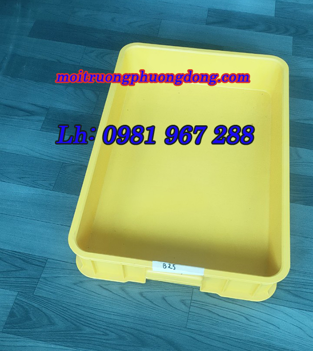 Sóng nhựa đặc HS025 ,rổ nhựa kín trong nhà sưởng  