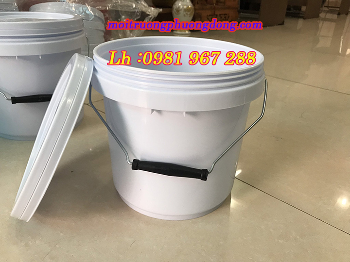 Thùng nhựa 10 lít ,xô nhựa đựng hóa chất 10 L tại Hà Nội  