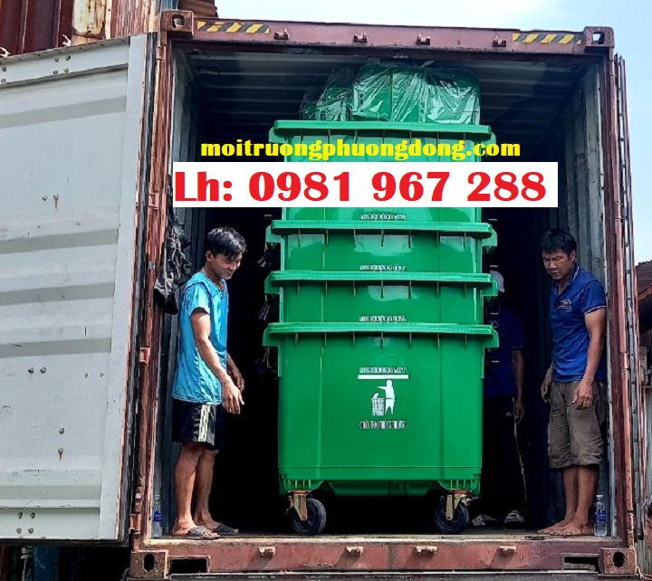 Cung cấp Thùng rác nhựa 660 lít