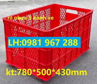 Sóng nhựa hở 5 bánh xe  2