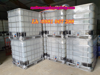 Thùng nhựa vuông 1000 lít  