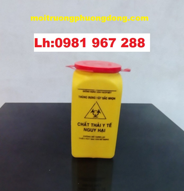 Hộp đựng vật sắc nhọn 1.5L