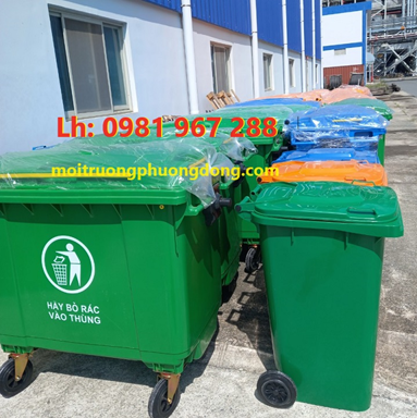 Địa chỉ bán thùng rác nhựa 660l giá rẻ ở đâu?