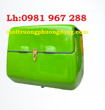 Thùng chở hàng sau xe máy cỡ trung