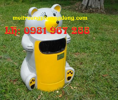 Thùng rác hình con chuột túi 