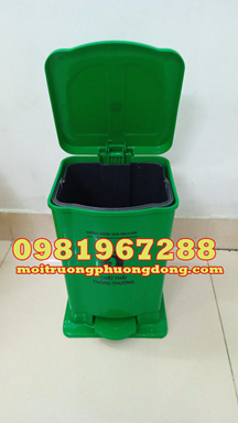 Thùng rác nhựa dậm chân 30L