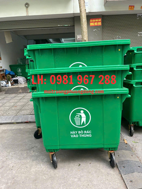 Thùng Rác Nhựa 660L: Giải Pháp Thu Gom Rác Thải Quy Mô Lớn