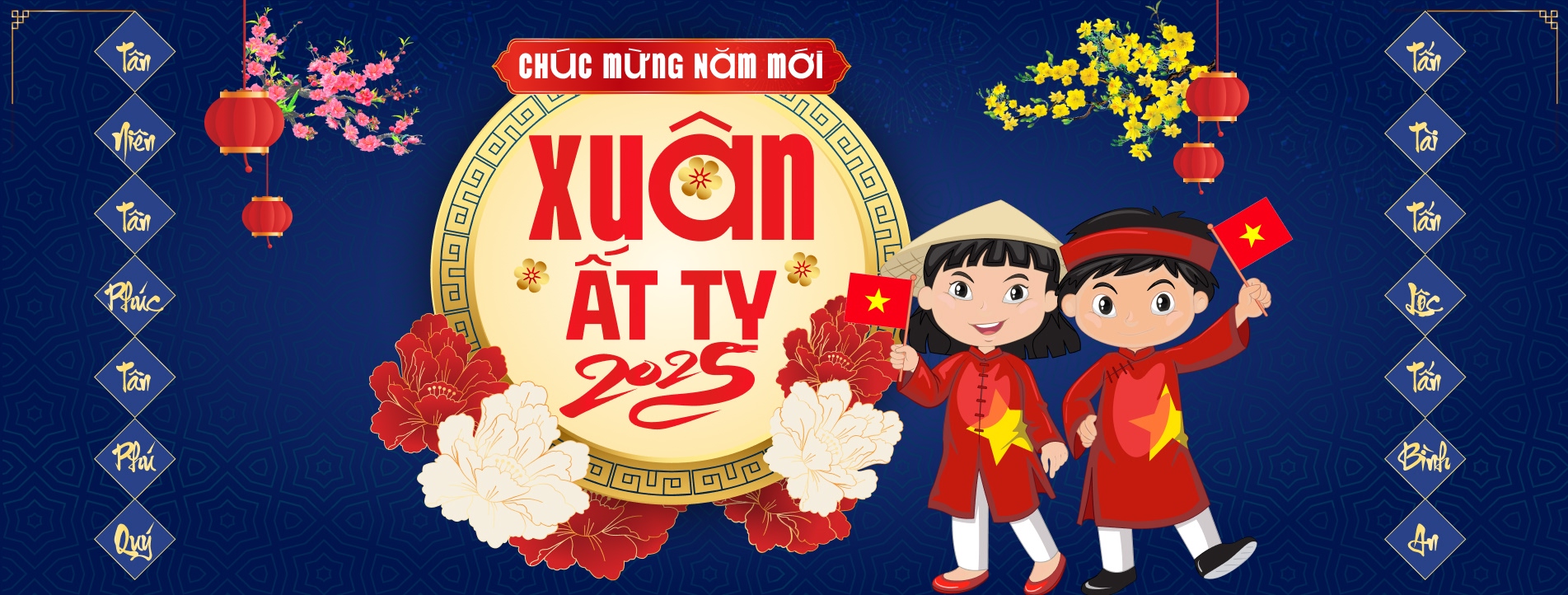 Chúc mừng năm mới Ất tỵ 2025