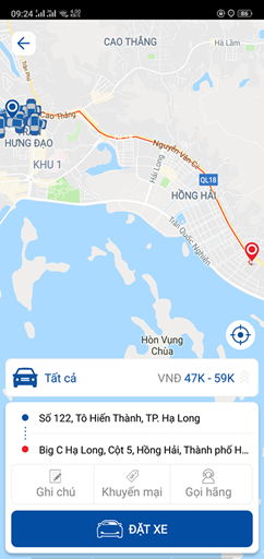 Hướng dẫn đặt app