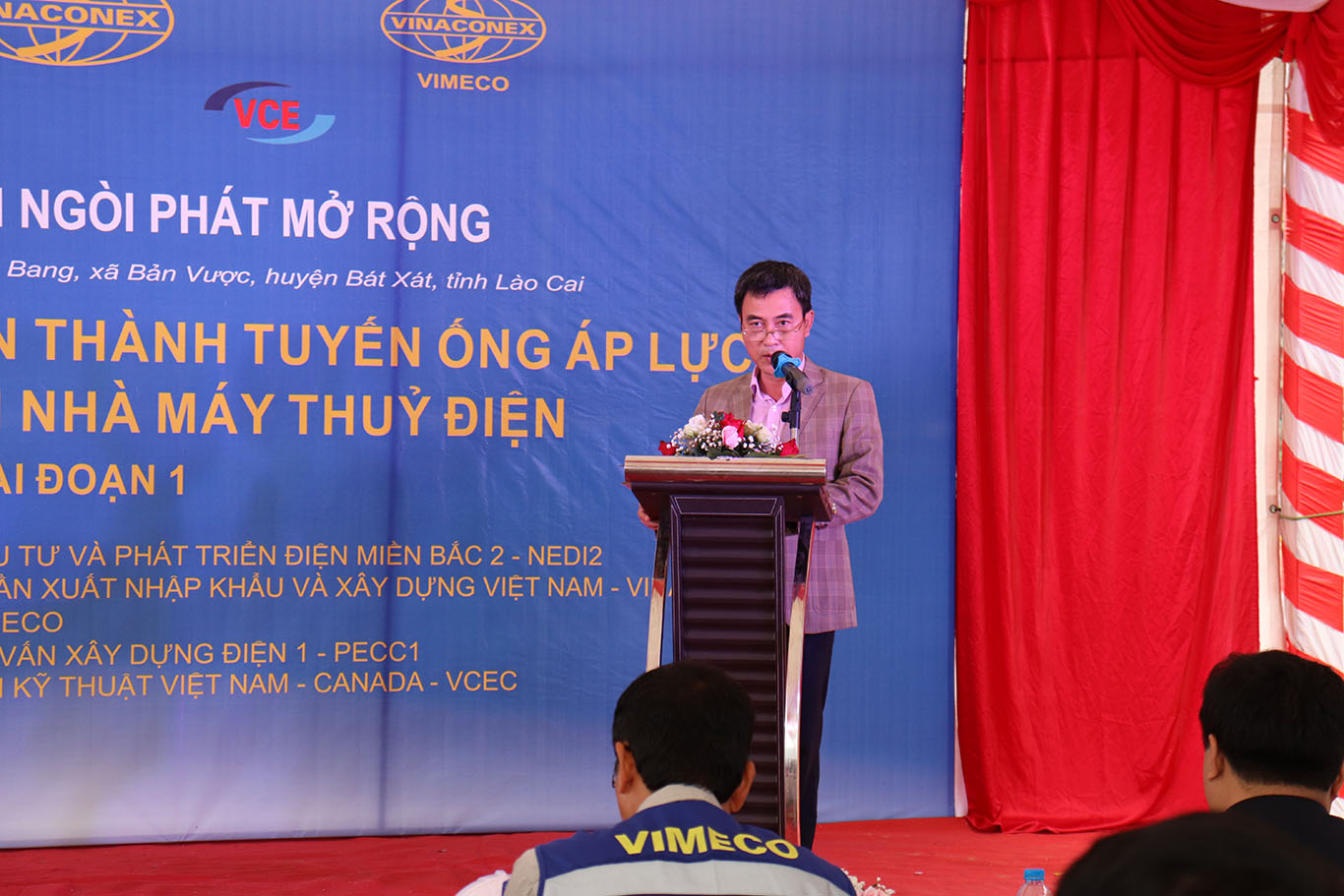 Lễ thông hầm và hoàn thành lắp đặt tuyến ống áp lực giai đoạn 1 công trình thuỷ điện ngòi phát 1