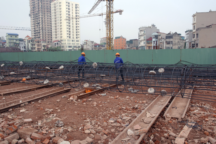 Thi công cọc khoan nhồi dự án Star AD1 2