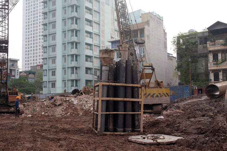 Thi công cọc khoan nhồi dự án Star AD1 5