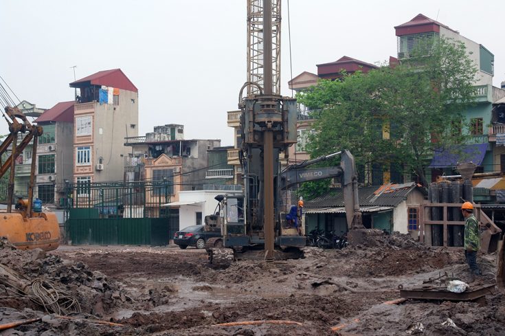 Thi công cọc khoan nhồi dự án Star AD1 7