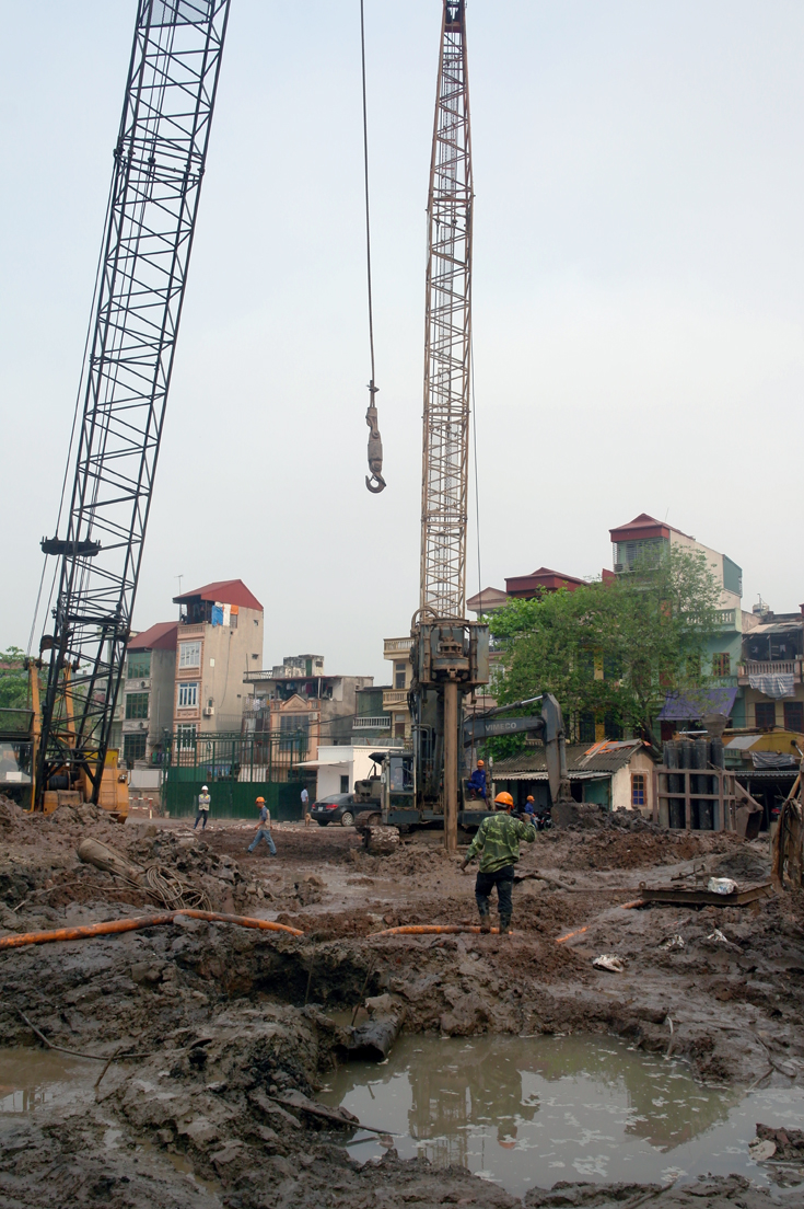 Thi công cọc khoan nhồi dự án Star AD1 9