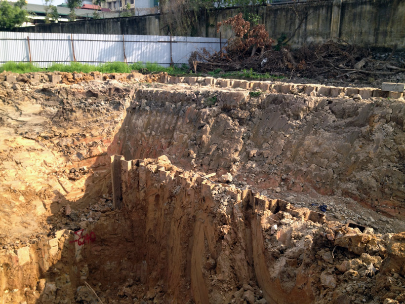 Thi công dự án khu nhà ở cán bộ học viện quốc phòng 2