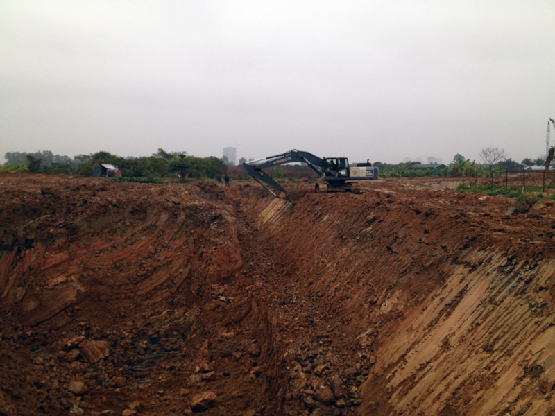 Thi công dự án khu nhà ở cán bộ học viện quốc phòng 3