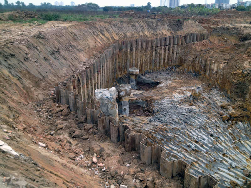 Thi công dự án khu nhà ở cán bộ học viện quốc phòng 4