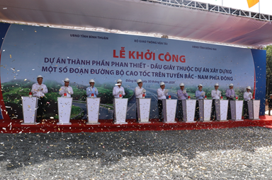 Khởi công Dự án Cao Tốc Dầu Giây - Phan Thiết