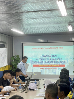 CÔNG TY CỔ PHẦN VIMECO TỔ CHỨC HUẤN LUYỆN AN TOÀN VỆ SINH LAO ĐỘNG 2024