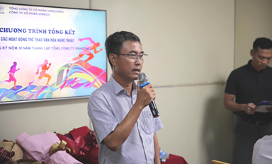 Chào mừng 36 năm thành lập TCT VINACONEX (1988 – 2024) Công ty CP VIMECO tổ chức chương trình Giao lưu bóng đá CBCVN VIMECO và Chương trình Tổng kết các hoạt động thể thao văn hóa nghệ thuật