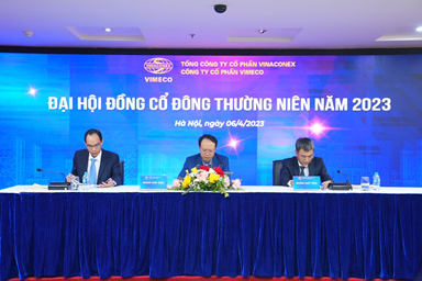 CÔNG TY CP VIMECO TỔ CHỨC THÀNH CÔNG ĐẠI HỘI ĐỒNG CỔ ĐÔNG THƯỜNG NIÊN NĂM 2023