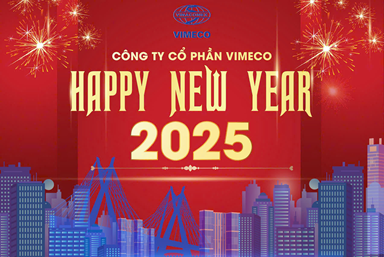 CÔNG TY CP VIMECO CHÚC MỪNG NĂM MỚI 2025