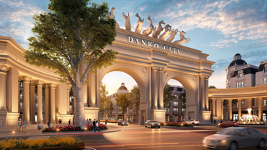 Thi công hạ tầng dự án DANKO CITY giai đoạn II