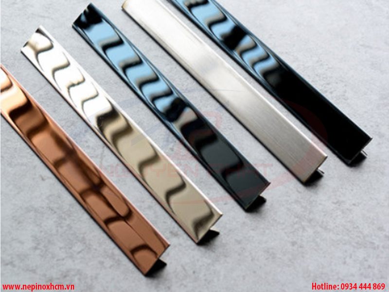 Phụ kiện trang trí nội thất nẹp inox
