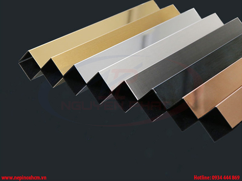 Nẹp inox chữ V 15mm tại TP.HCM