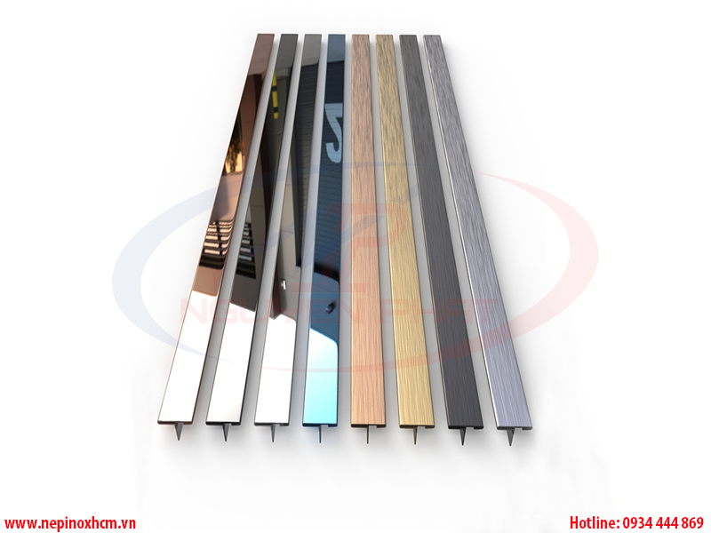 nẹp inox chữ T 8mm