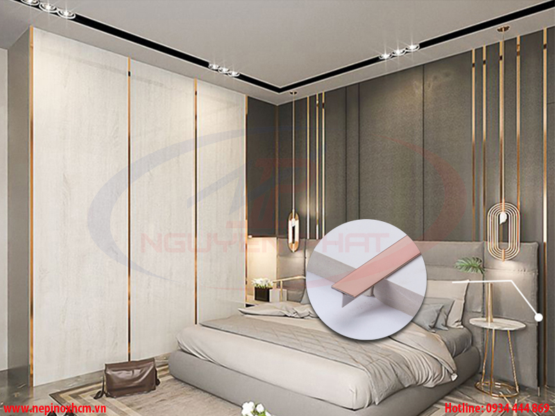 Nẹp trang trí inox tại Tổng kho nẹp Nguyên Phát