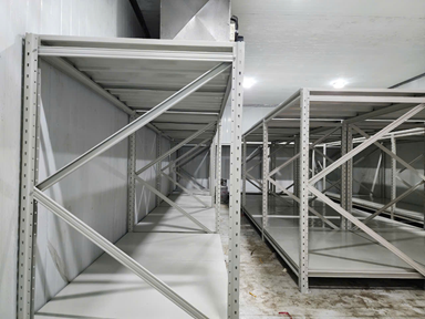 Kệ để hàng dùng cho kho lạnh, kho đông lưu trữ thực phẩm hàng hoá