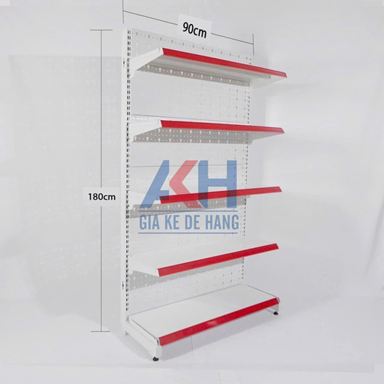 Kệ Siêu Thị Lưng Tôn Lỗ 1 Mặt