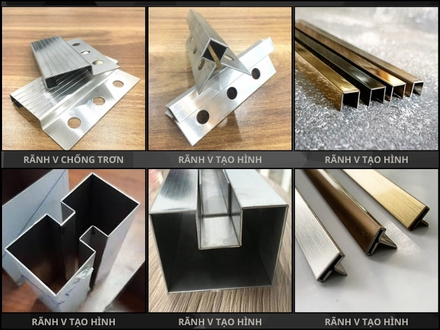 Hình ảnh một số sản phẩm có soi rãnh