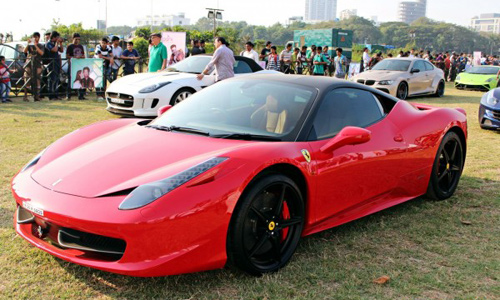 Hình siêu xe tại đại hội siêu xe ấn độ 2015 13