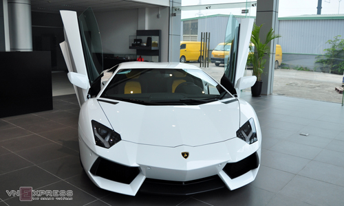 Ngắm siêu xe 26 tỷ tại Việt nam Lamborghini Aventador 1