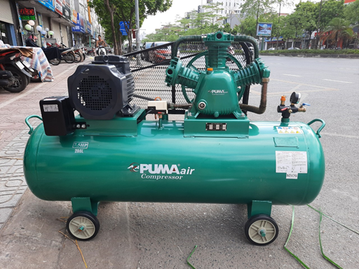 MÁY NÉN KHÍ 5.5KW-7.5HP, BÌNH 250 LÍT , 380V ; W280 (12KG) CAO ÁP 