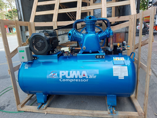 MÁY NÉN KHÍ 7.5KW-10HP, BÌNH 300 LÍT , 380V ; W300 (12KG) CAO ÁP